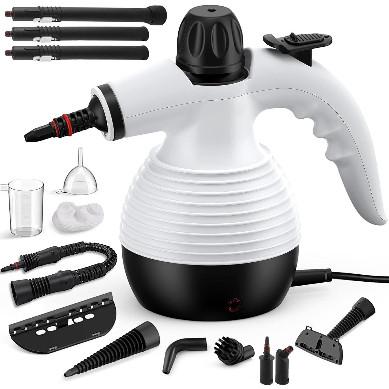 AKKEE Dampfreiniger Mehrzweck-Dampfreiniger, Handdampfreiniger, 1050 W, Steam Cleaner für Haushalt