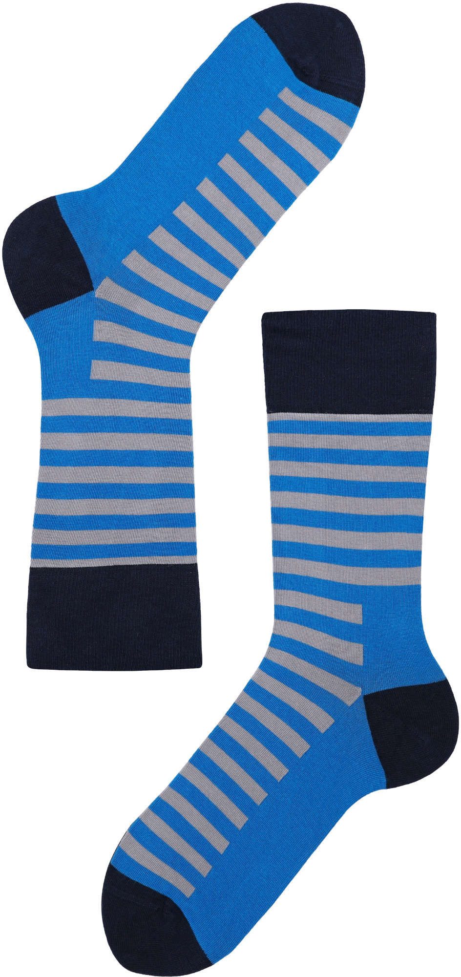 Lenz Funktionssocken Think About Stripes Socken - 2er Pack