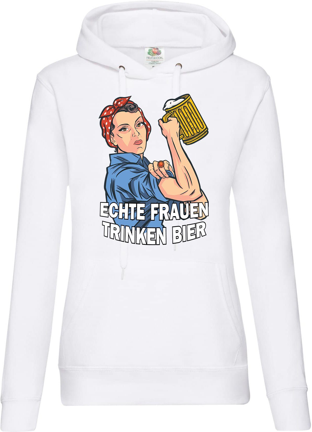 Youth Designz Kapuzenpullover Echte Frauen Trinken günstig online kaufen