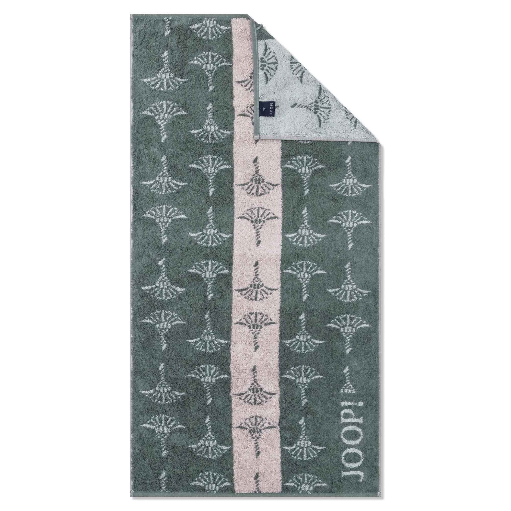 JOOP! Handtuch  JOOP! 1600 Classic Doubleface ¦ grün ¦ Maße (cm): B: 50 Bad günstig online kaufen