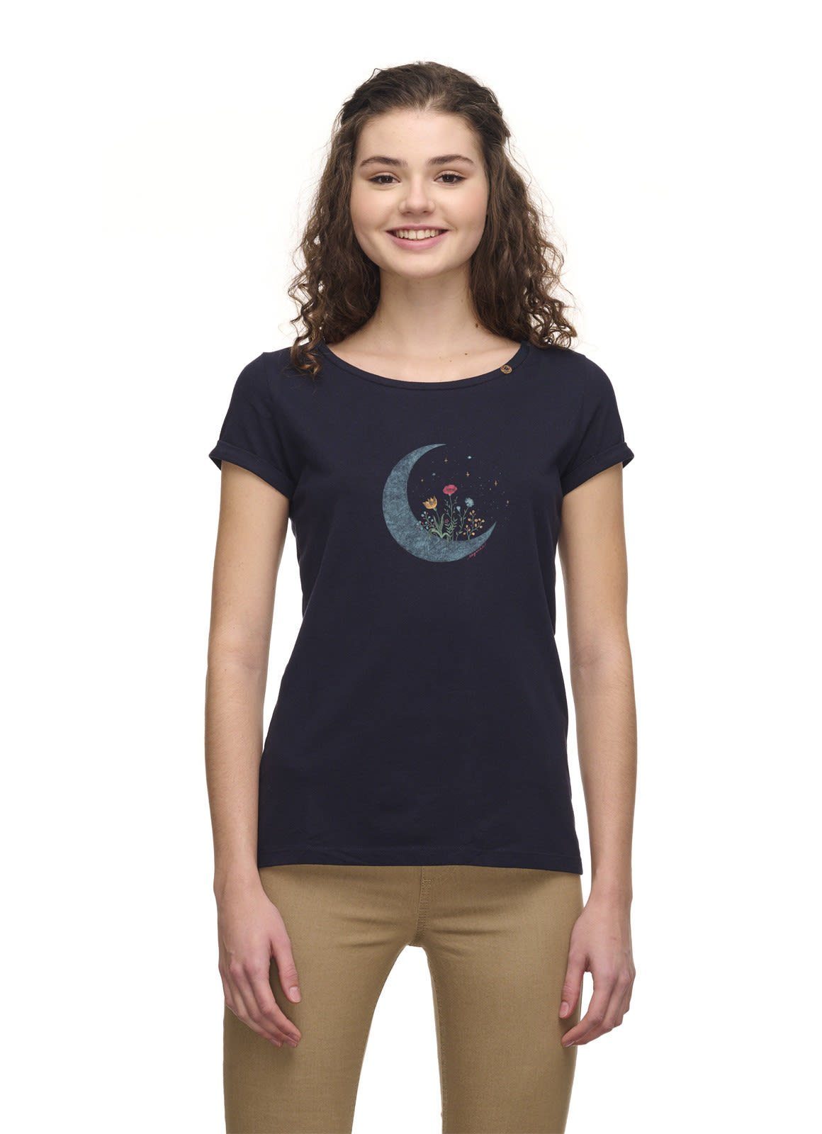 Ragwear T-Shirt Ragwear W Florah Moon Organic Gots Damen