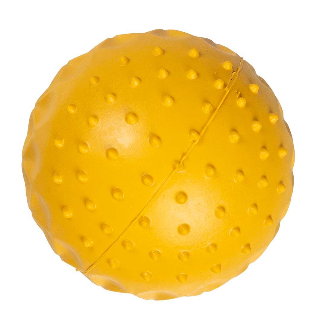 Tierball Duvoplus Ball Griplay Dental Punkt - Gelb