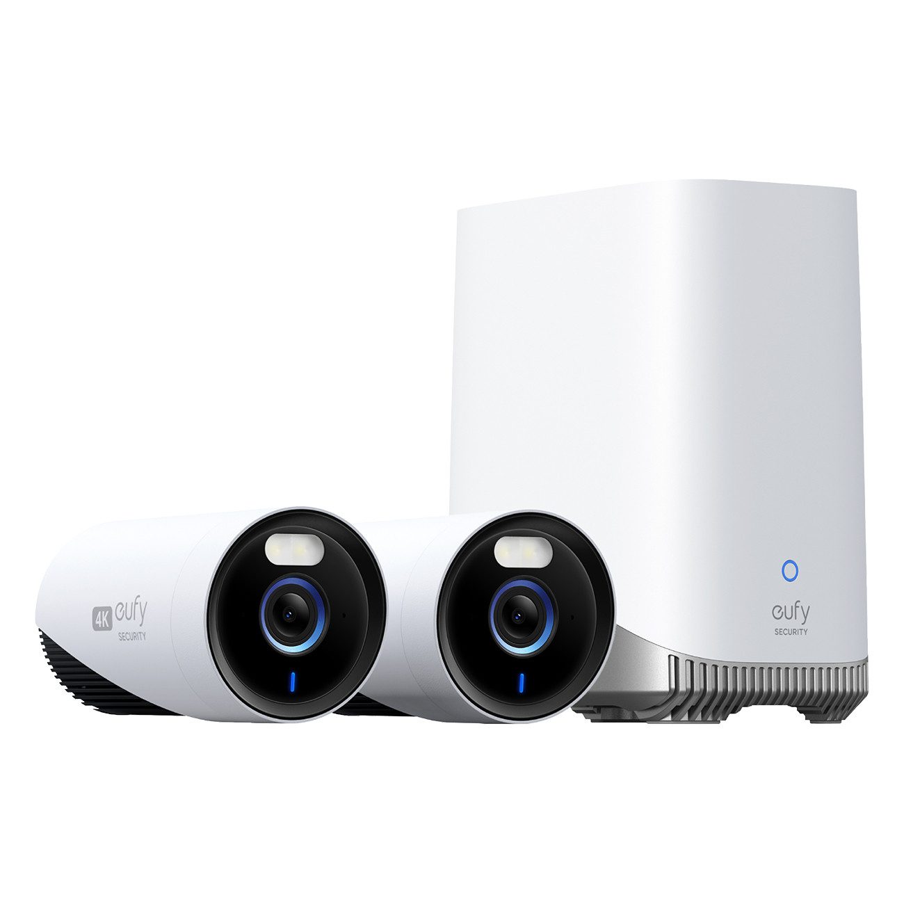 eufy Überwachungskamera Cam E330 (2 pack) (2er Überwachungskamera-Set, 4K Aufnahmen mit 8x Zoom)
