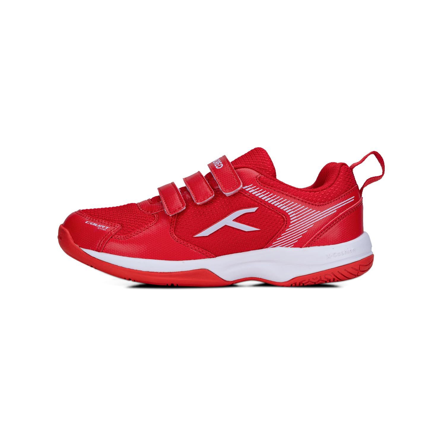hundred Herren Court Star Non-Marking badminton schuh für Jungen Badmintonschuh (Enthaltene Komponenten: 1 Paar Badmintonschuhe, Geeignet für Indoor Tennis/Squash/Tischtennis) Leichtgewicht, X-Cushion Schutz