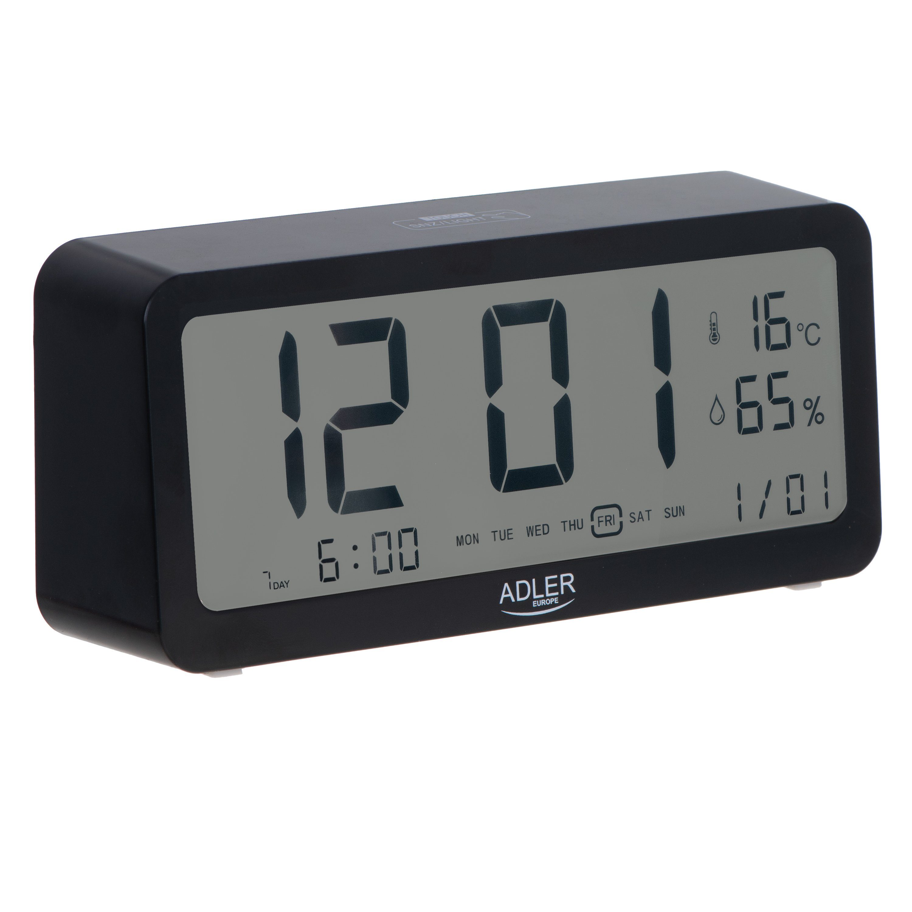 Adler Wecker Adler AD1195 - digitale Uhr / Wecker - Batteriebetrieben günstig online kaufen