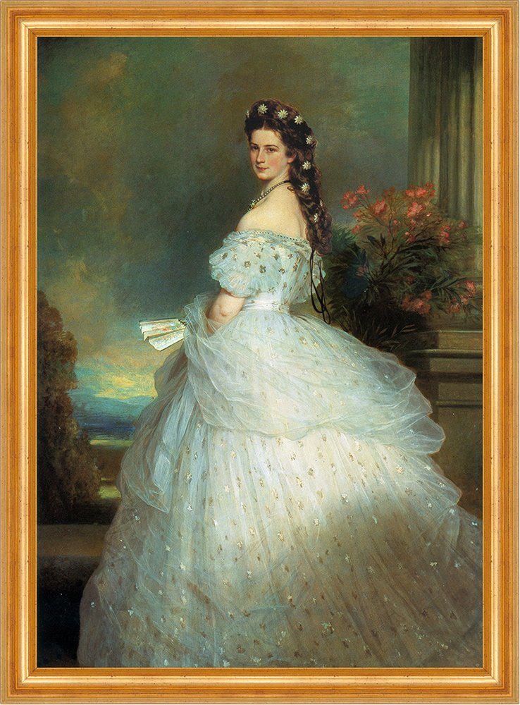 BillerAntik Kunstdruck Sisi Kaiserin von Österreich Elisabeth Sissi Monarchie Franz H A3 056, (1 St)