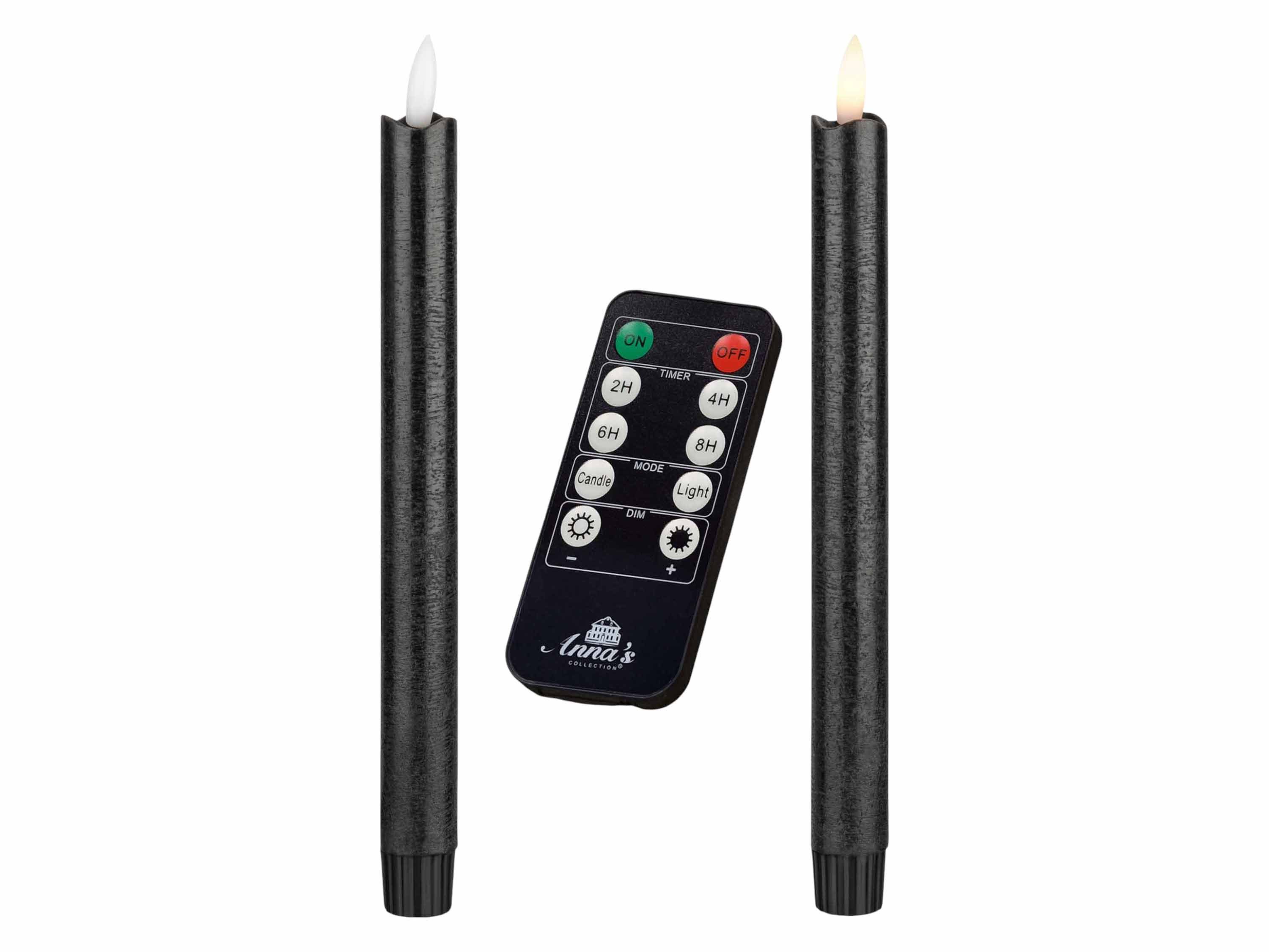 Coen Bakker LED-Kerze Wax Candles (Set, 3-tlg), Stabkerzen Fernbedienung Sh günstig online kaufen