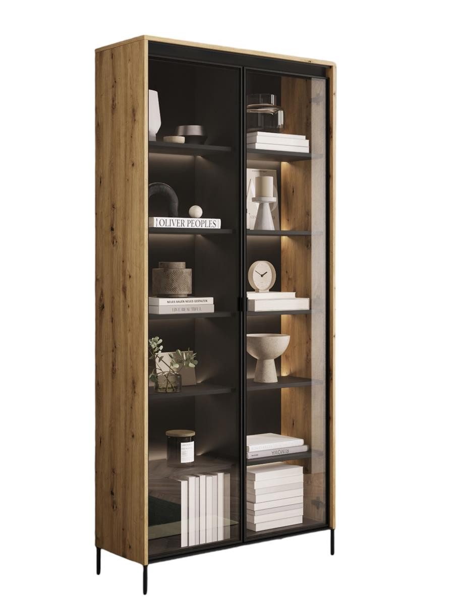 Compleo Vitrine Vitrinenschränke FLORE (mit 2Türen) günstig online kaufen