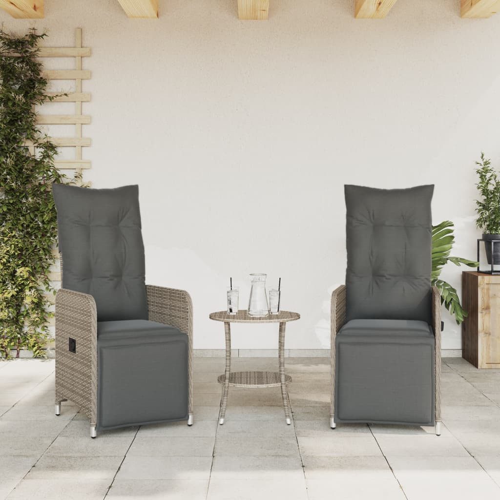 vidaXL Gartenstuhl Outdoor-Lehnstühle 2 Stk. mit günstig online kaufen
