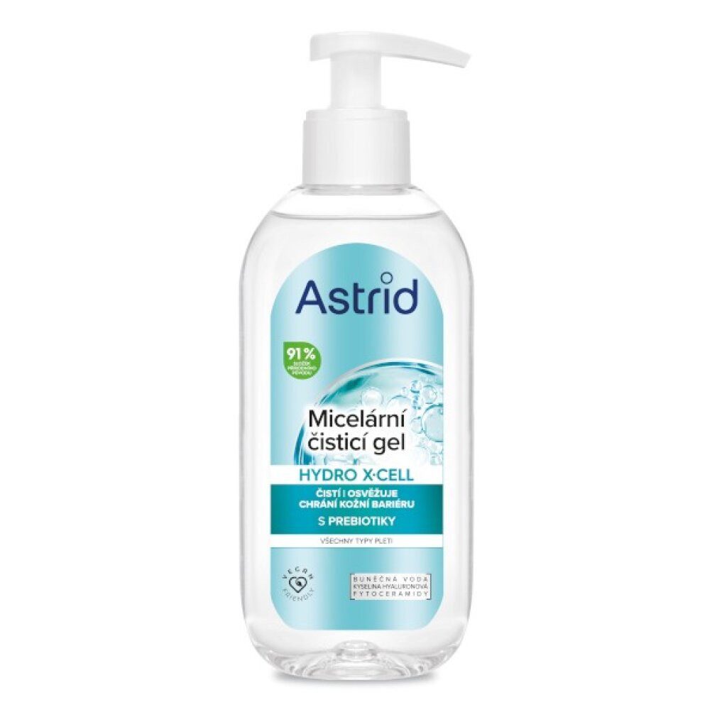 Astrid Körperpflegemittel Micellar-Reinigungsgel für alle Hauttypen Hydro X-Cell 200ml