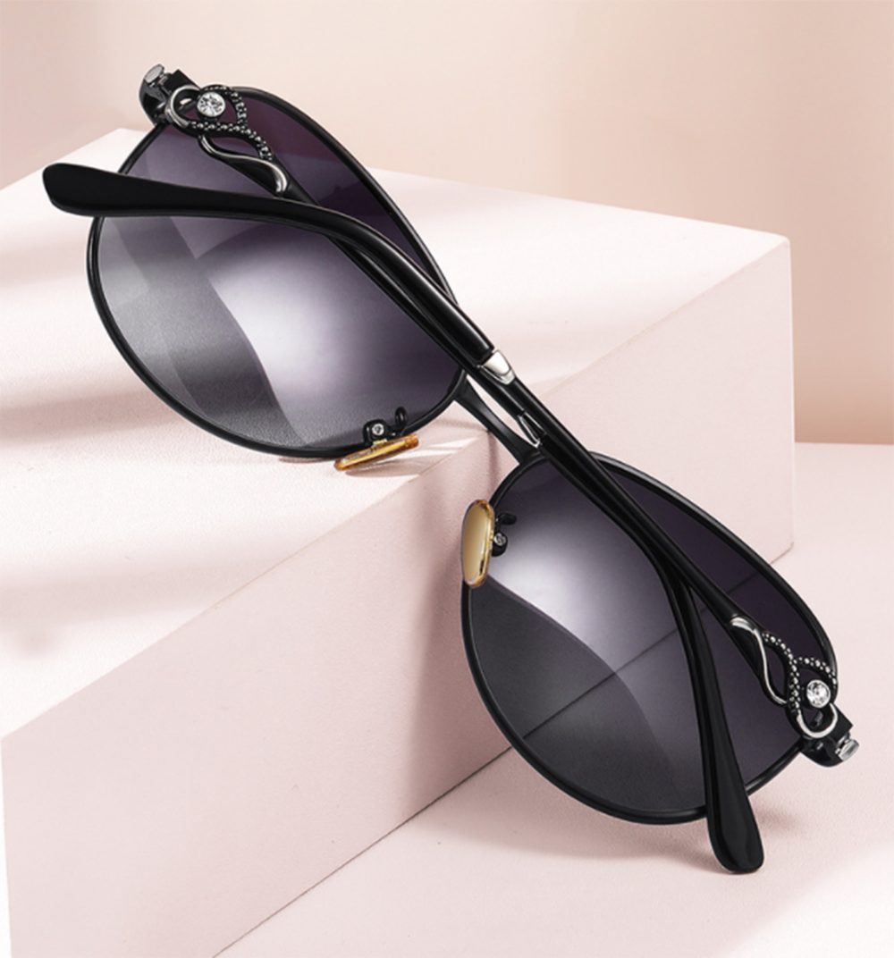 Sonnenbrille UV Sonnenbrille Vintage Sunglasses mit Schutz Frauen Mode Damen Haiaveng Klassisch Sonnenbrillen, Groß Brille Polarisierte