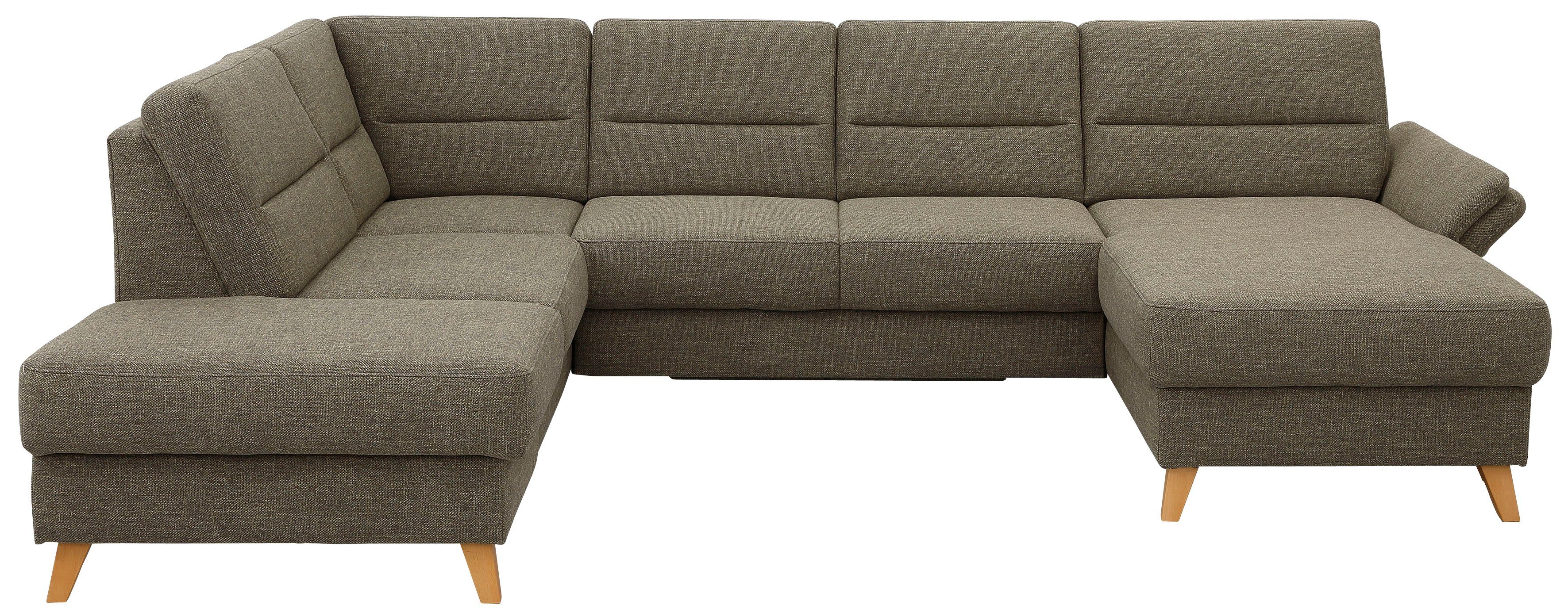 Home affaire Wohnlandschaft Westerland U-Form, Federkern, günstig online kaufen