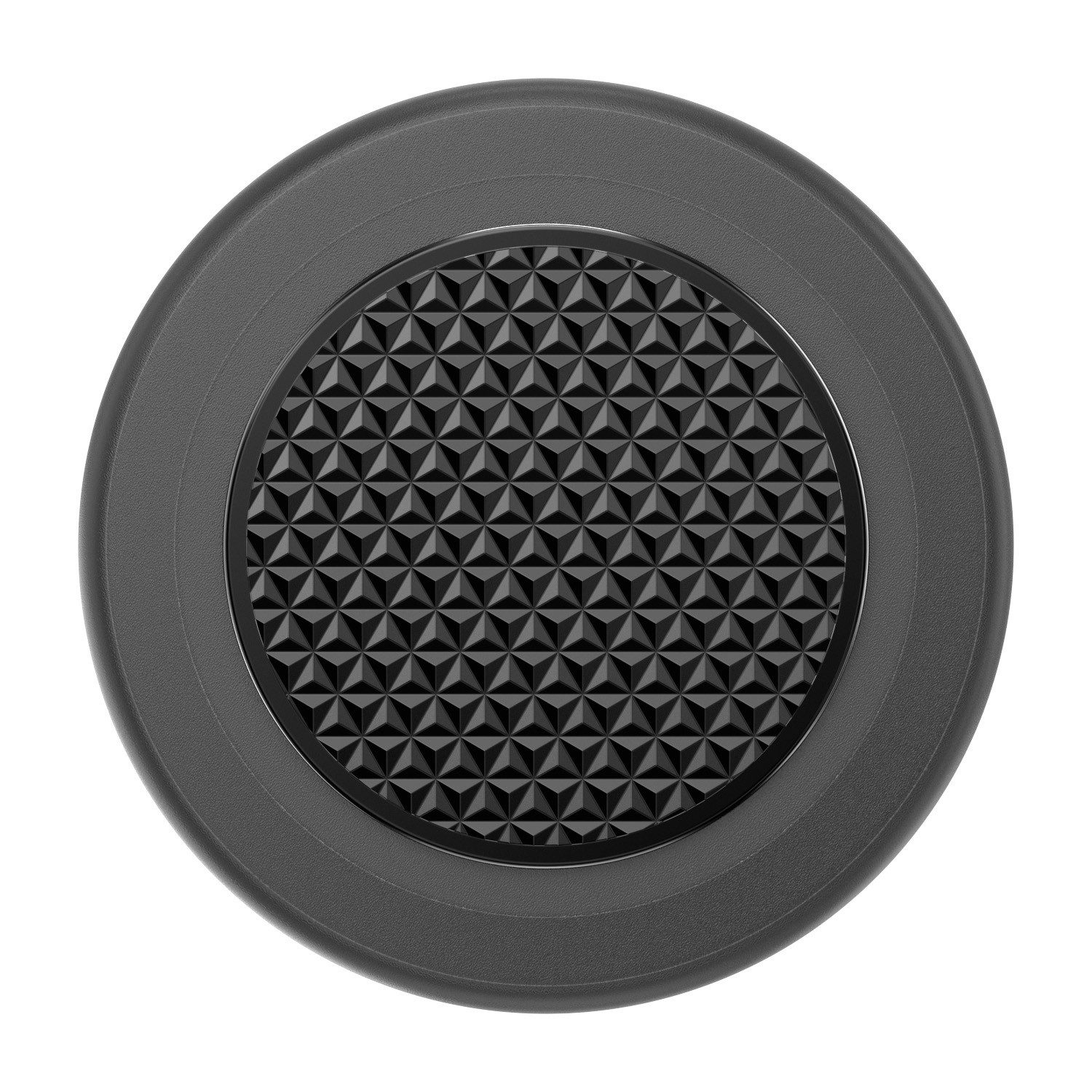 Popsockets Popsockets MagSafe Round Triangle Knurl Black Aluminum