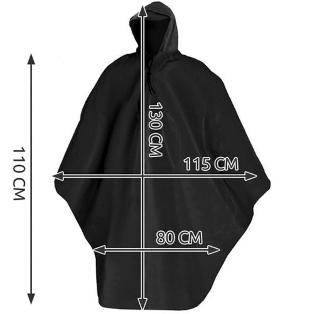 Trizand Regenponcho Poncho Regenjacke (Spar-Set, 1-St., Schutzmantel) passt dank Oversize-Schnitt auch über Rucksack oder Schultertasche