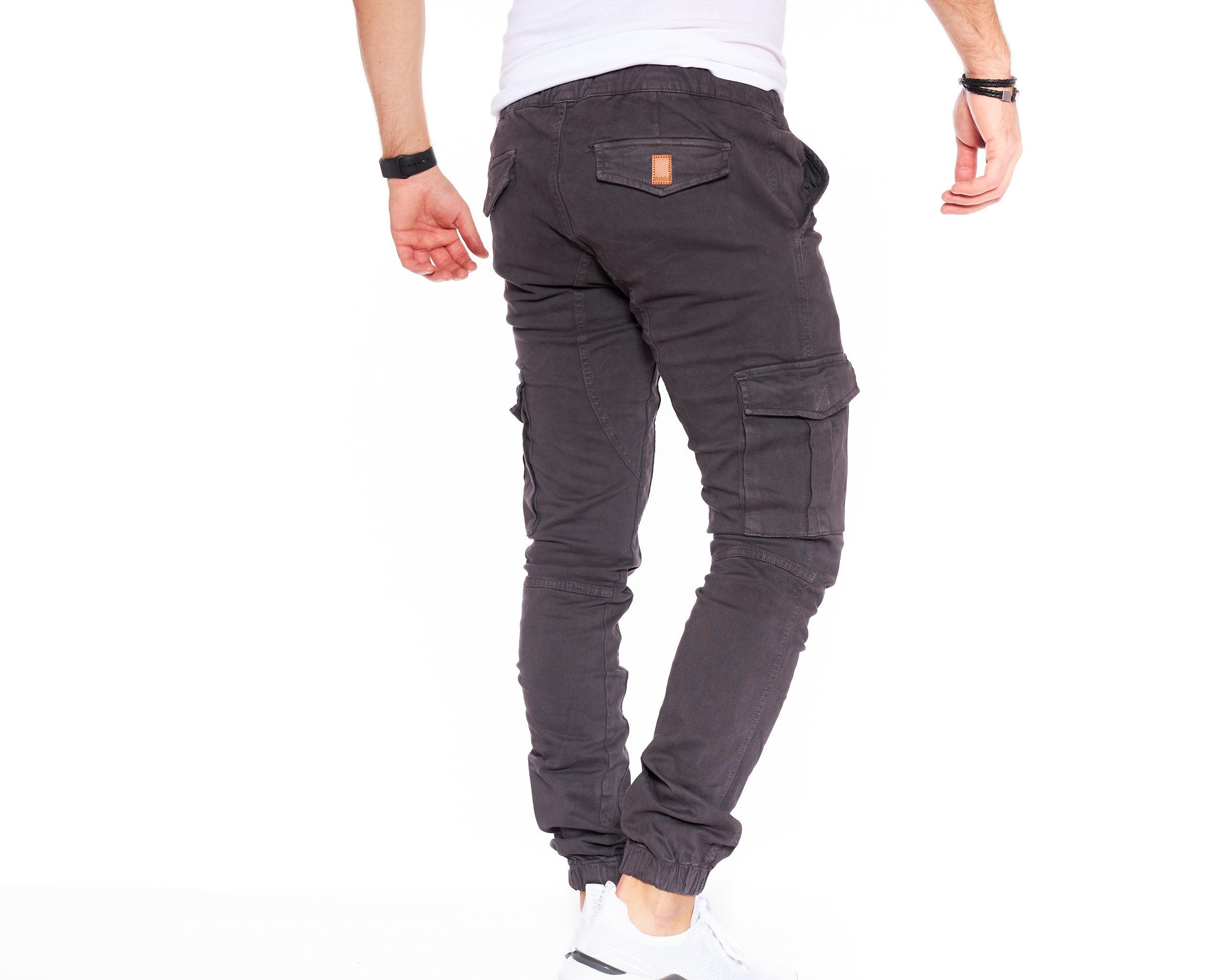 Styleko Chinohose Slim fit Cargohose Herren Cargohose männer Cargohose für Herren Jogger