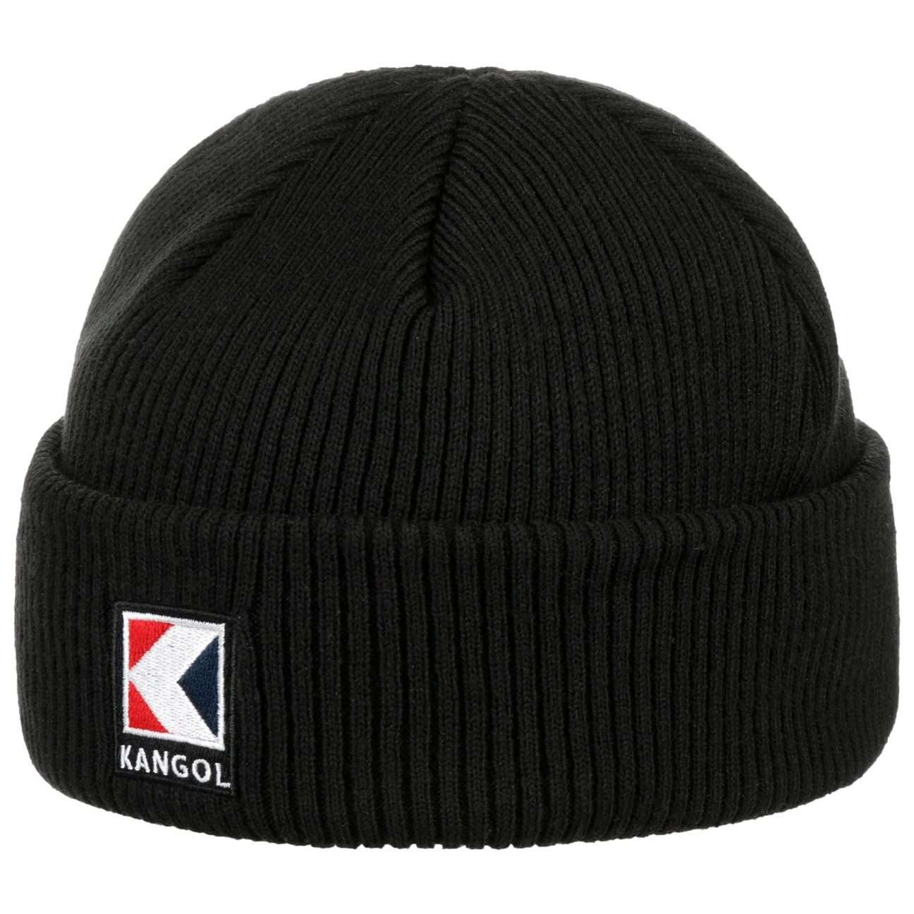 Kangol Schiebermütze (1-St) Strickmütze mit Umschlag