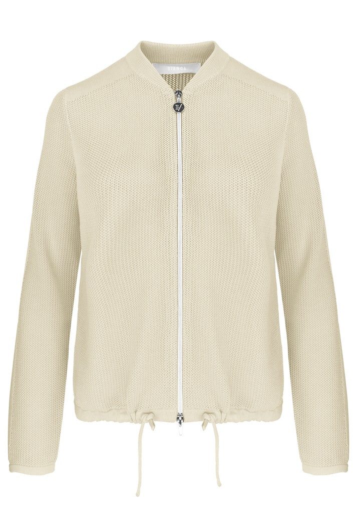 Strickweste SAMIRIS chalk