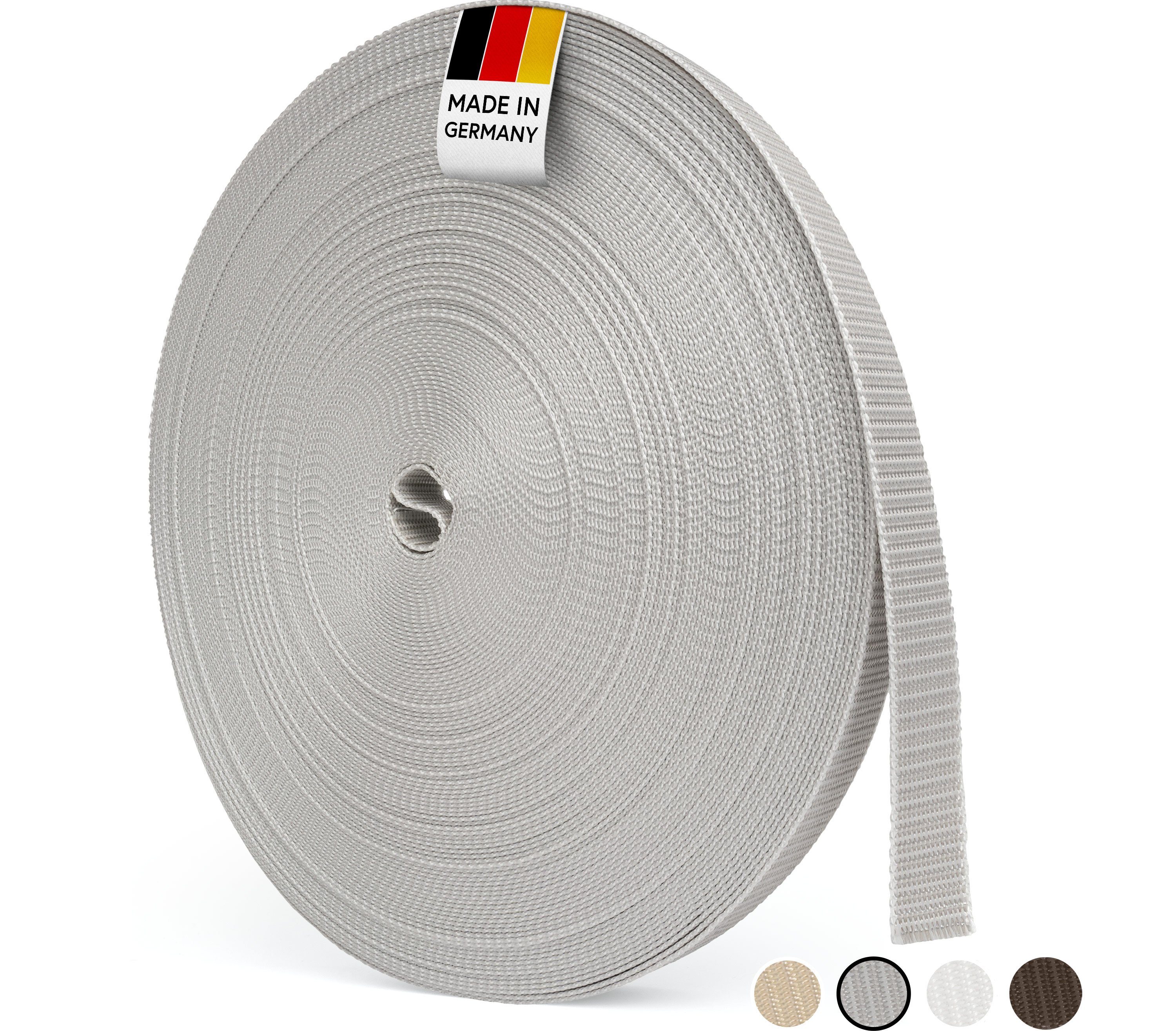 BAUHELD 50m Rollladengurt (14mm 18mm 20mm 23mm, [Made in Germany] Rolladeng günstig online kaufen