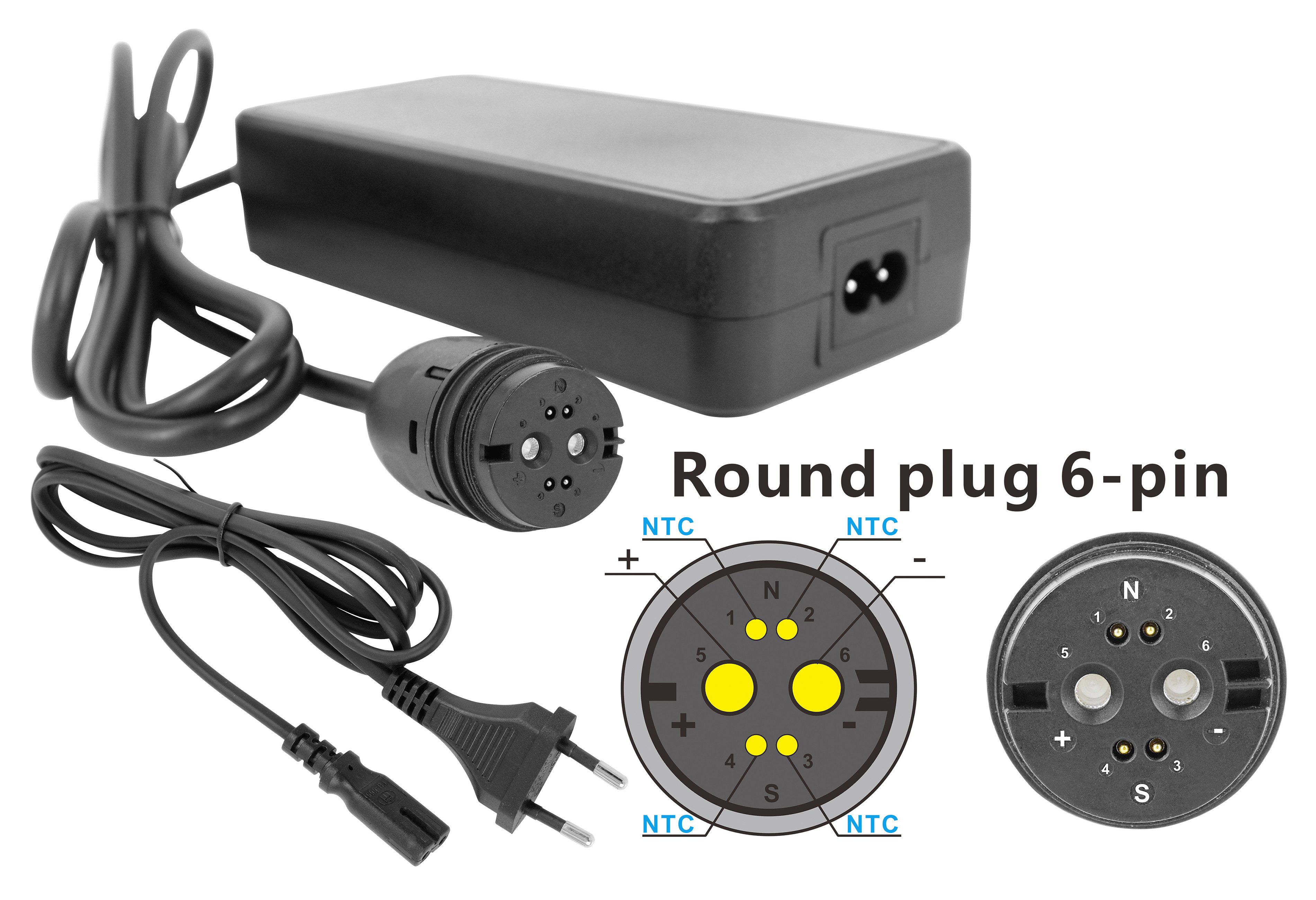 PowerSmart Batterie-Ladegerät (42V 2A für 36173-01 / Integrale / CAN / 17,00Ah)