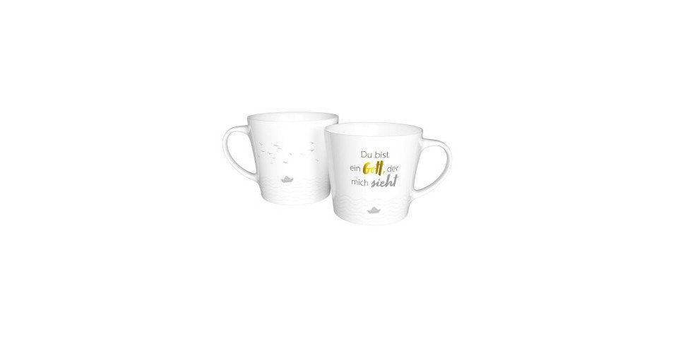 Gerth Medien Tasse Du bist ein Gott, der mich sieht - Tasse