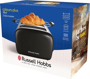 RUSSELL HOBBS Toaster Colours Plus 26550-56, 2 lange Schlitze, für 2 Scheiben, 1600 W