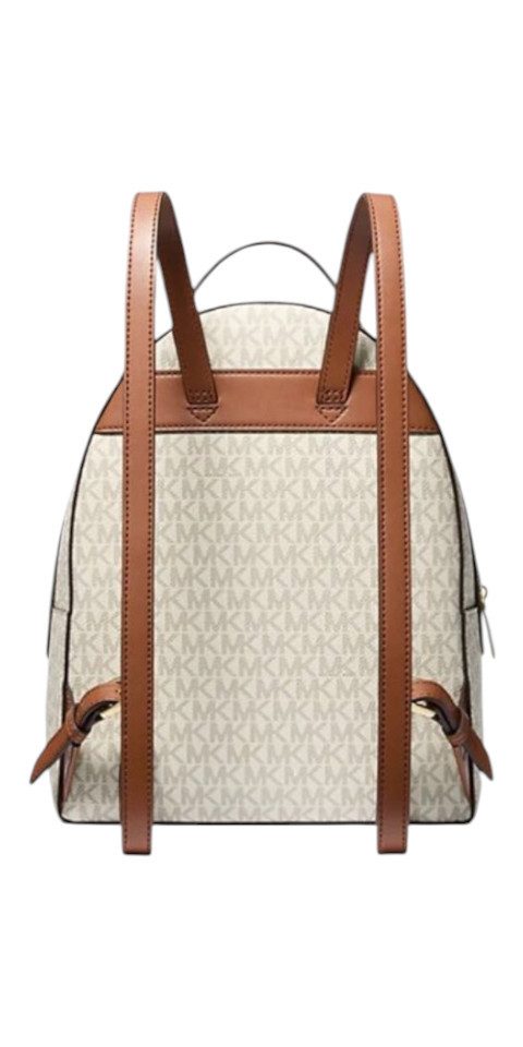 MICHAEL KORS Rucksack Michael Kors Sheila Damen Rucksack Vanilla Logo Backpack Mittelgroß