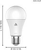 EGLO »LM_LED_E27« LED-Leuchtmittel, E27, 1 Stück, Warmweiß, Tageslichtweiß, Neutralweiß, Bluetooth, Bild 2