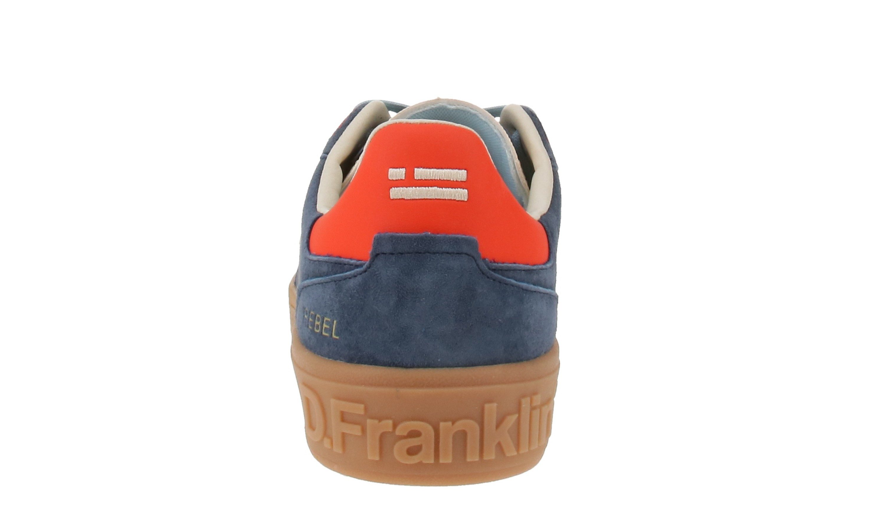 Franklin D.Franklin DFSH387005 Rebell Basic Flag - Herren Sneaker - Navy Sneaker