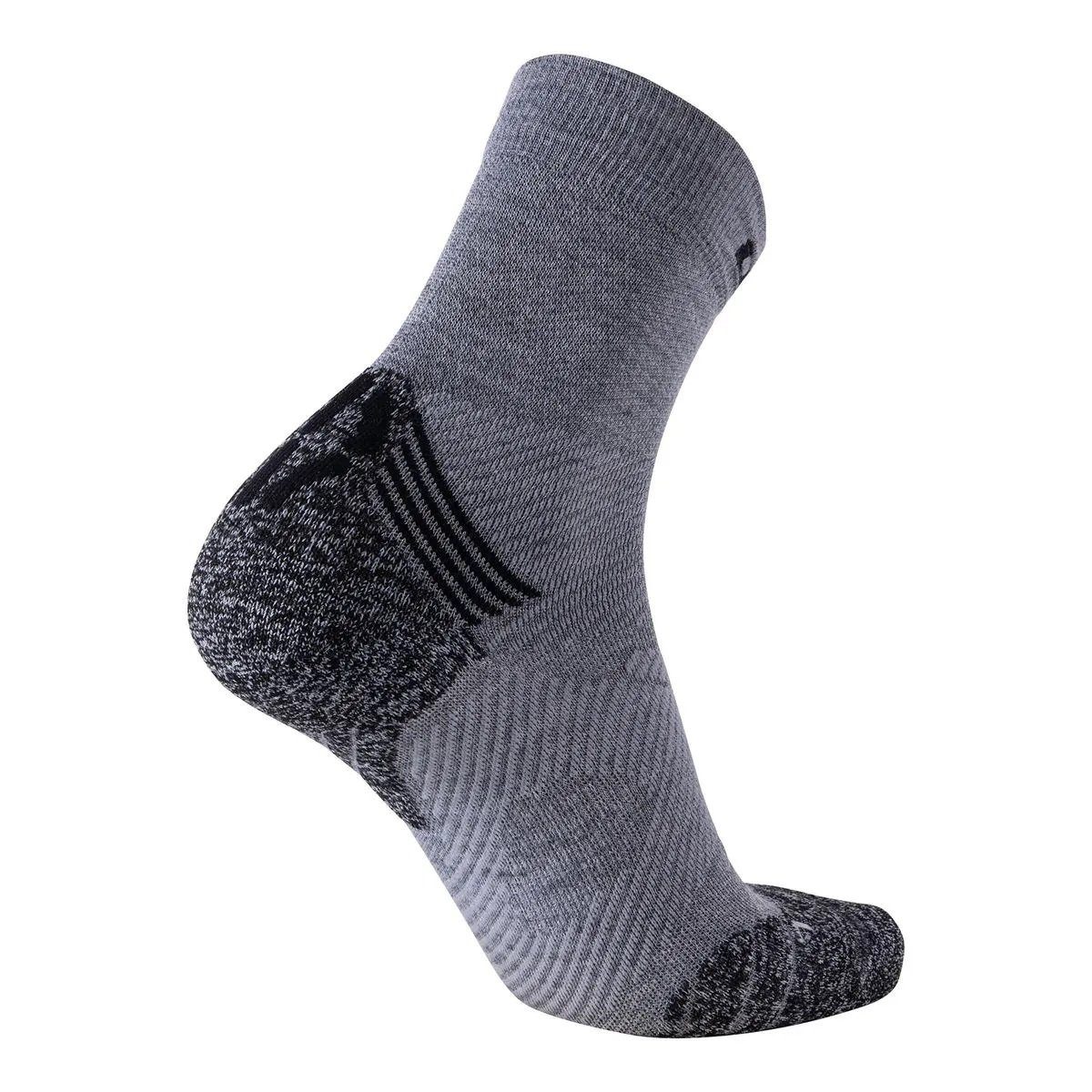 UYN Laufsocken Winter Pro (wärmeisolierung) grau/schwarz Herren - 1 Paar günstig online kaufen
