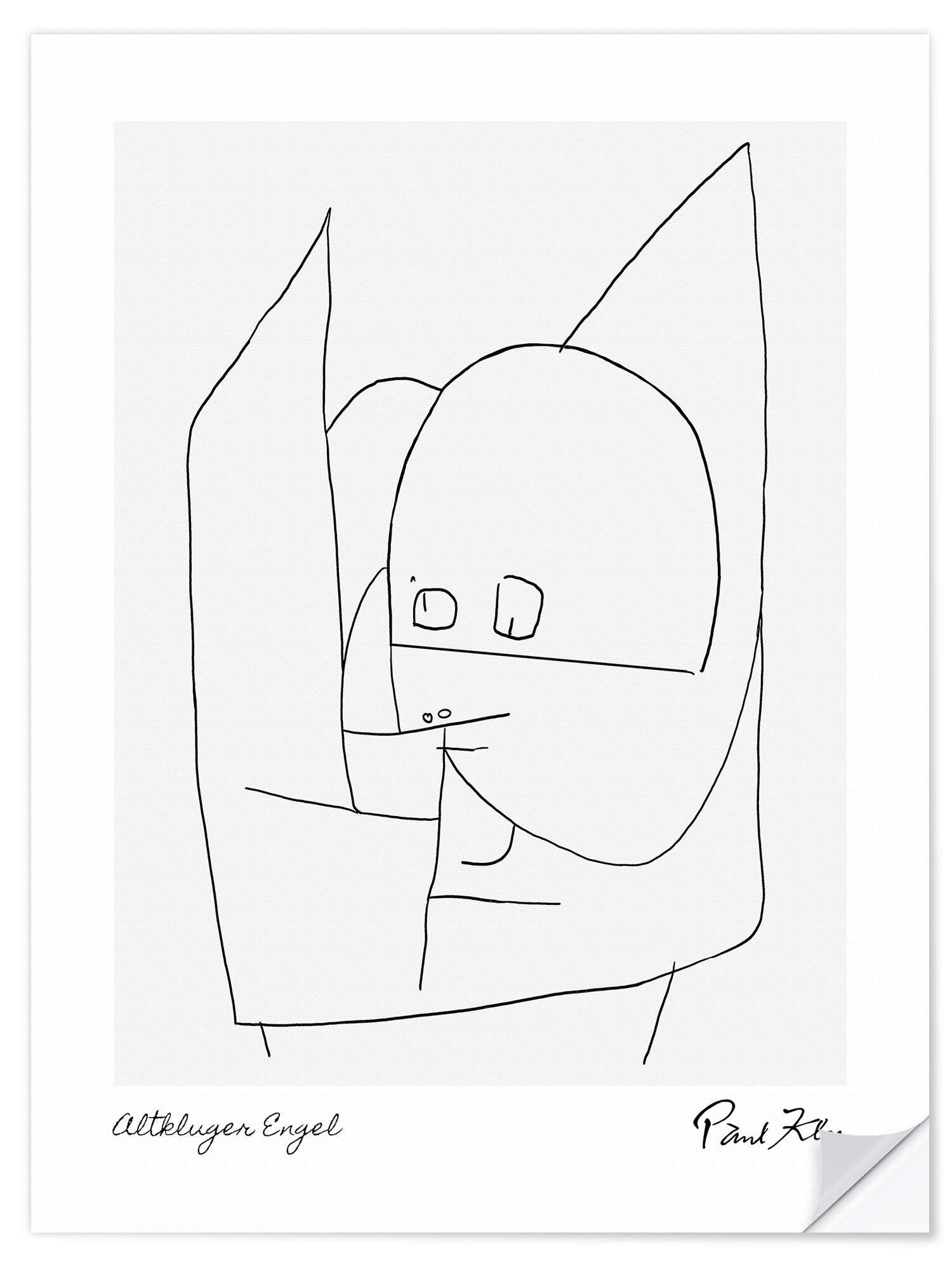Wandfolie Paul Klee