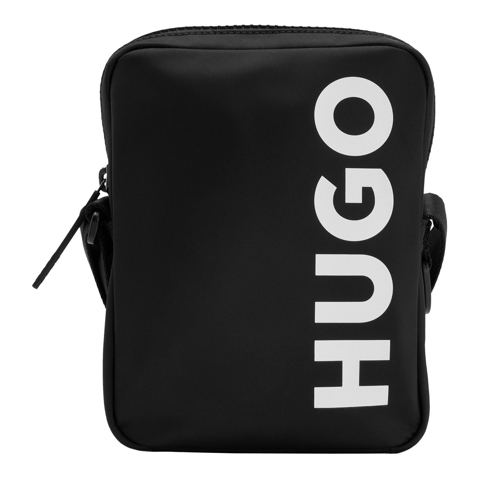 BL_NS Umhängetasche Ethon zip, mit HUGO 2.0 vertikalem Marken-Logo