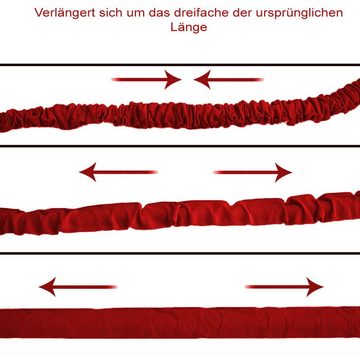 Grafner Gartenschlauch Gartenschlauch dehnbar flexibel 30 m rot inkl Multifunktionsbrause, dehnbar, (1 St), Arbeitsdruck: max. 8 bar