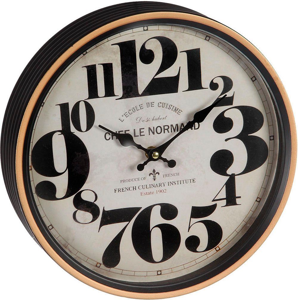 Ambiente Haus Wanduhr Le Normand Wanduhr 29cm