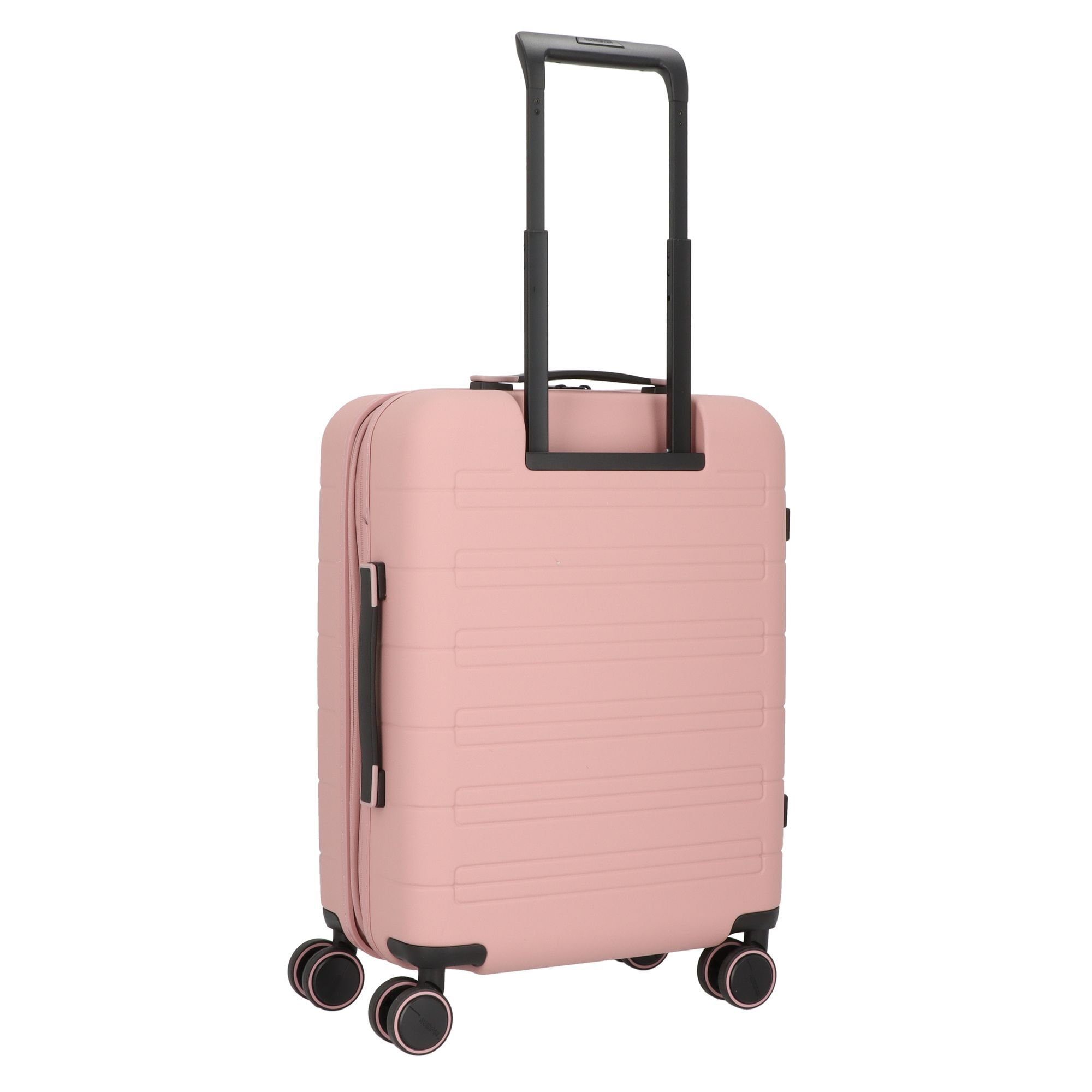 4 American Polycarbonat pink Tourister® Novastream, vintage Rollen, Handgepäck-Trolley