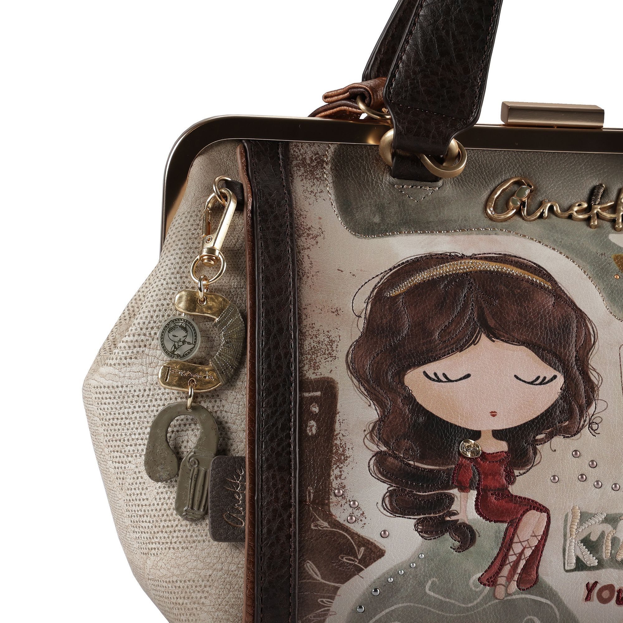 Anekke Schultertasche Muse, Polyurethan