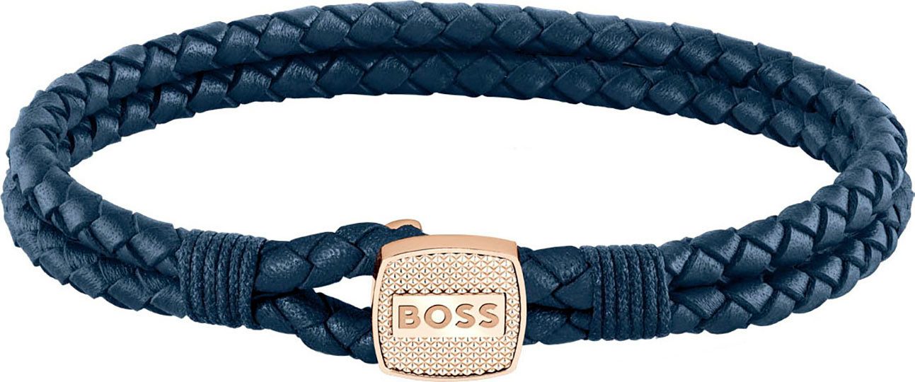 BOSS Lederarmband SEAL, 1580667M, 1580668M