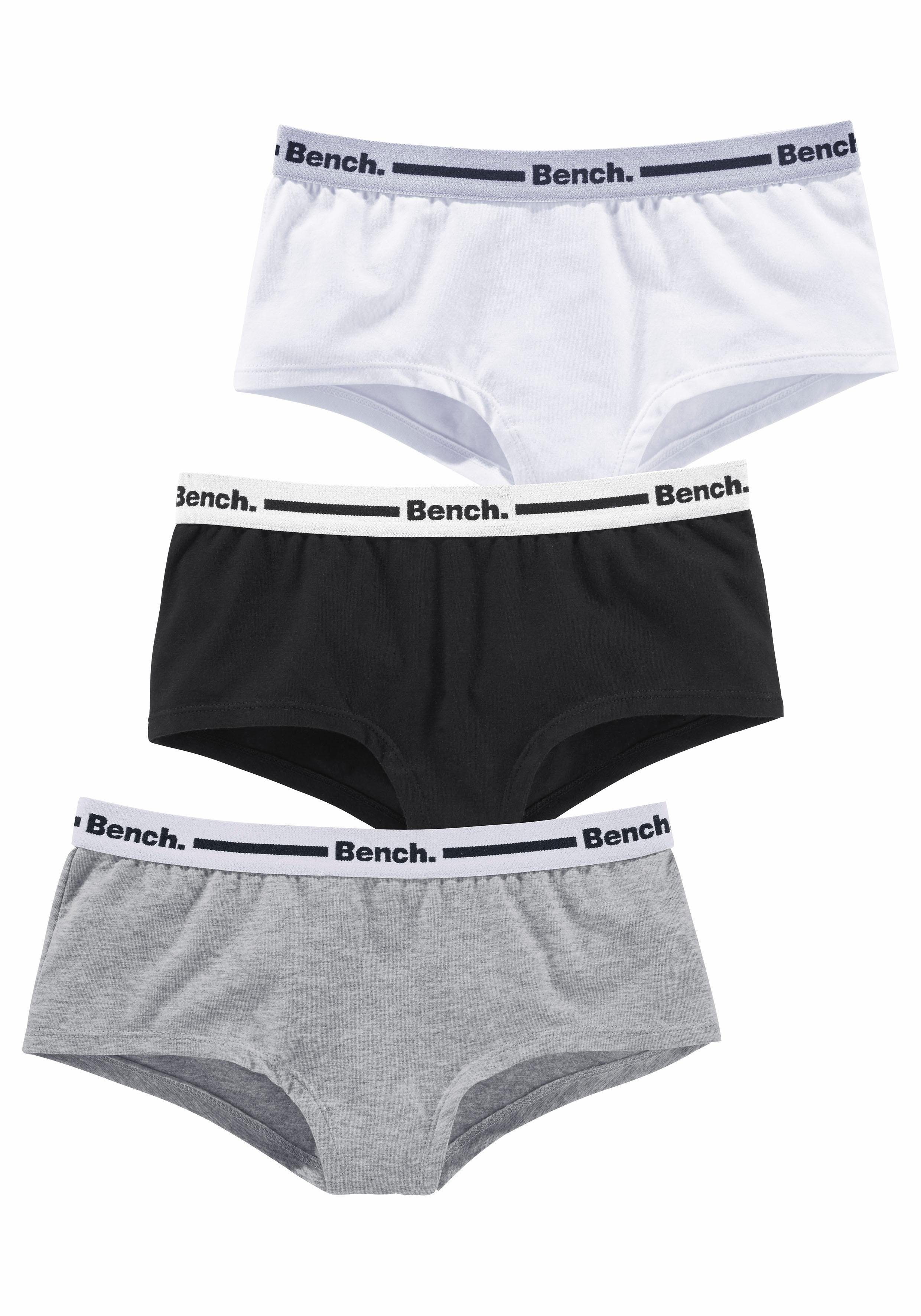 Bench. Logo Panty (Packung, mit Webbund 3-St)