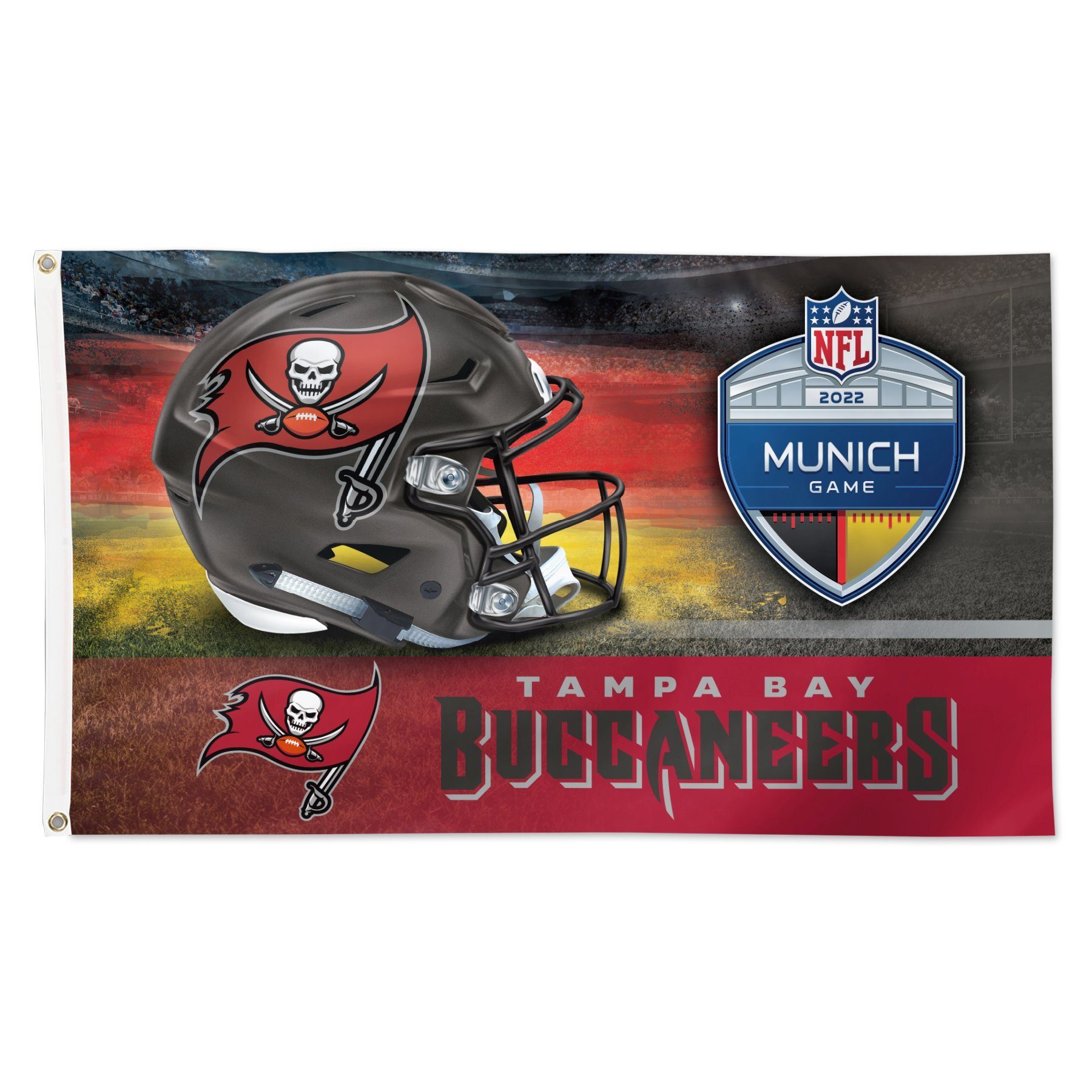 WinCraft Wanddekoobjekt NFL Banner 150x90cm NFL Tampa Bay Buccaneers