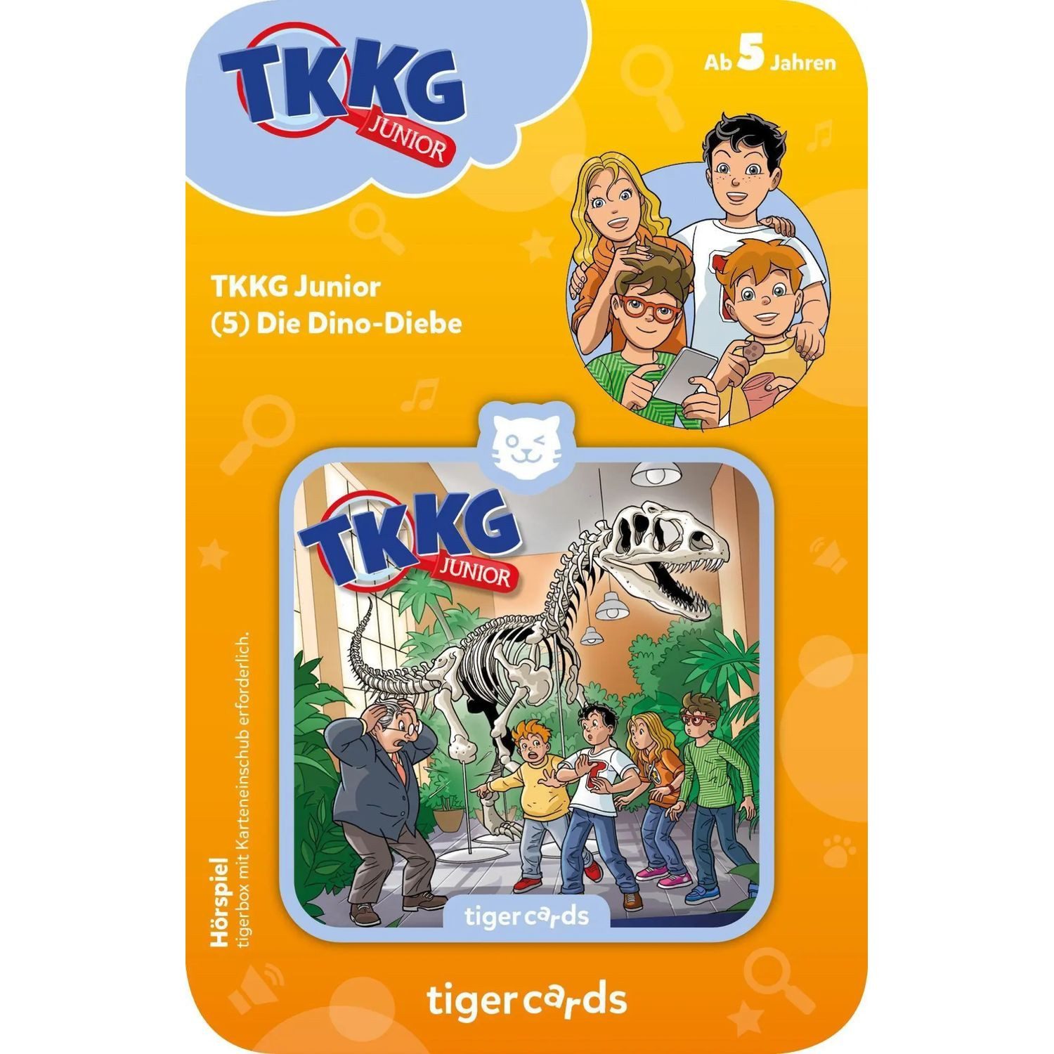Tiger Media Deutschland GmbH Hörspiel tigercard - TKKG Junior - Folge 5: Dino-Diebe