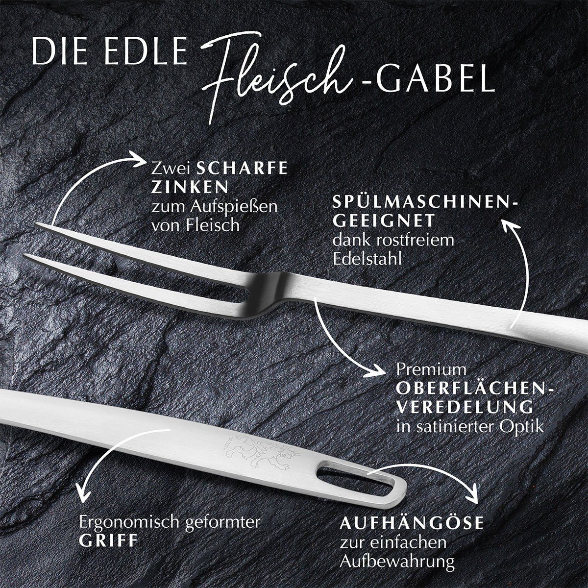 Stanley Rogers Fleischgabel Fleischgabel