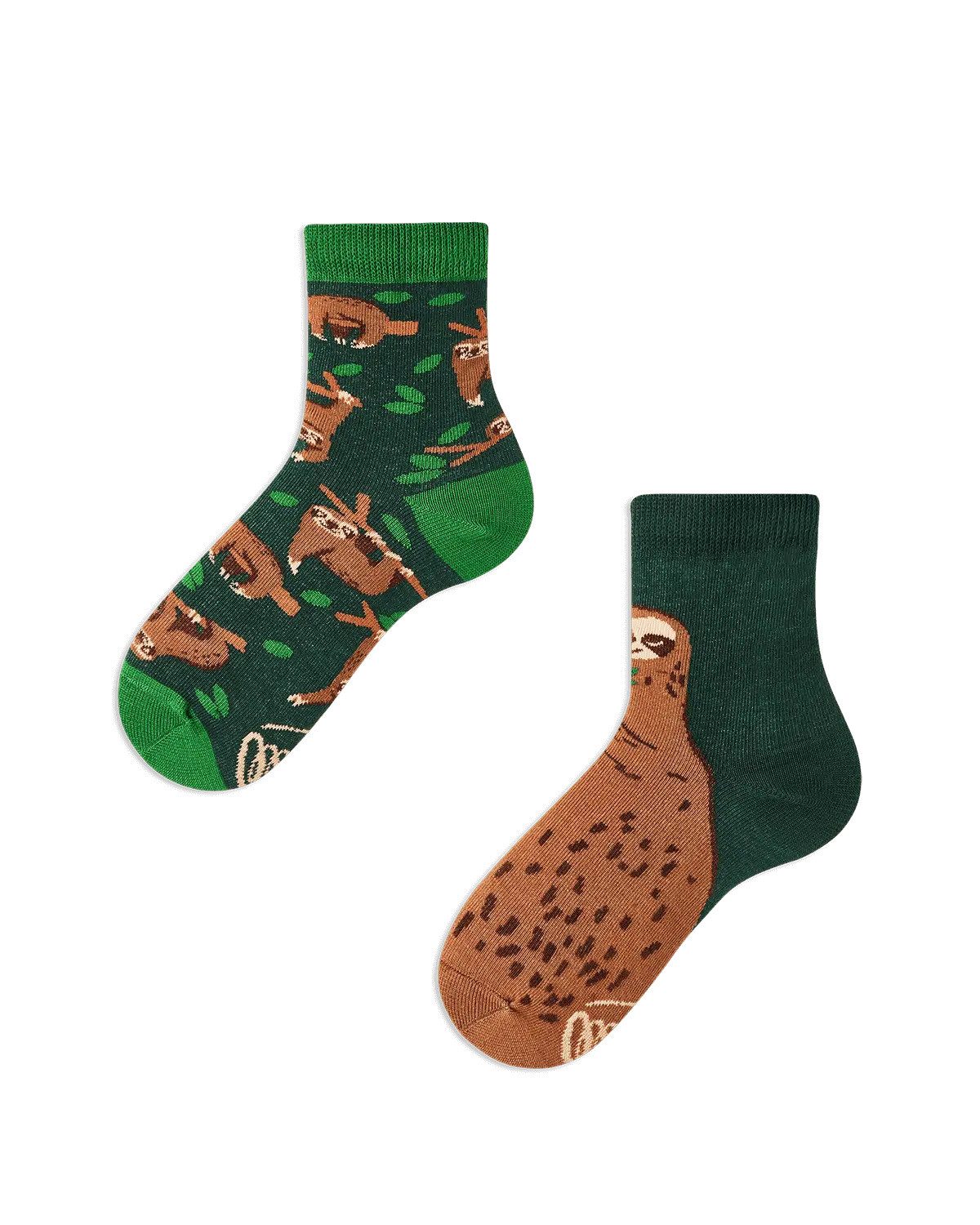 Many Mornings Freizeitsocken Many Mornings Kids Sloth Life (1 Paar, 1-Paar, 1 Paar) immer ein dismatching Paar