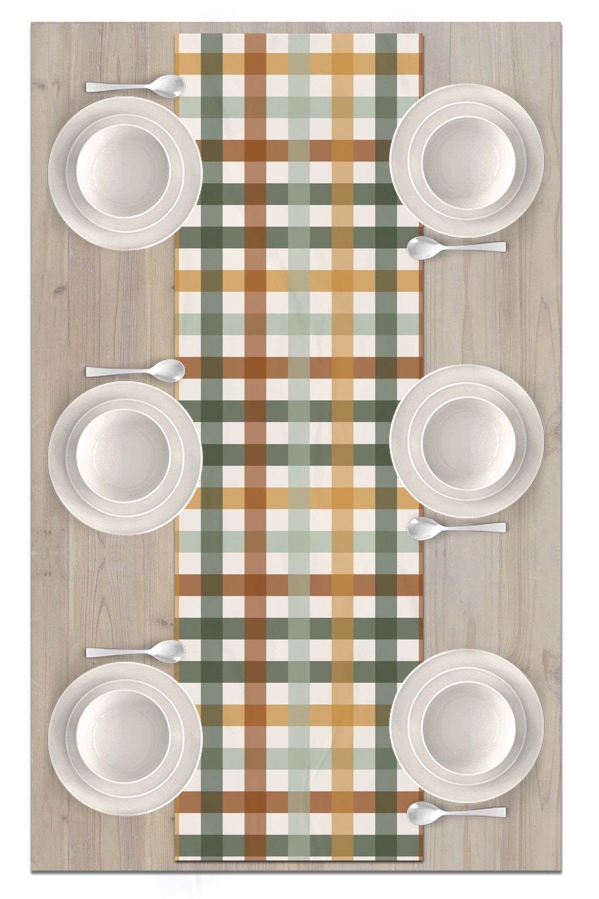 L'Essentiel Maison Tischläufer Weihnachten, Weihnachtliches Motiv, 100 % Polyester, 40 x 135 cm