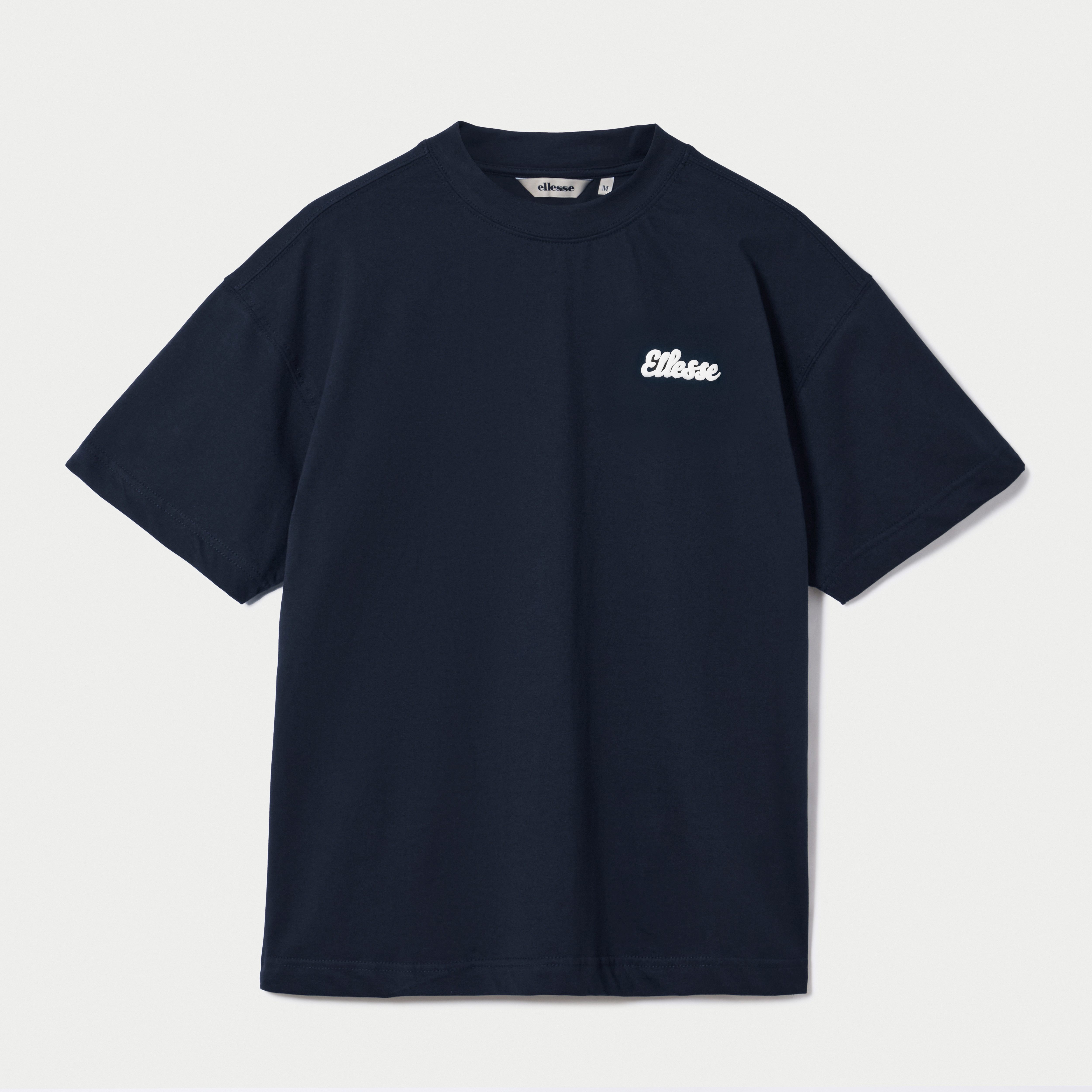 Ellesse T-Shirt mit Rundhalsausschnitt, Kurzarm, aus Baumwolle