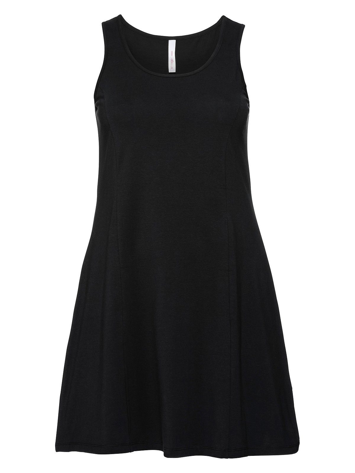 Sheego Jerseykleid Große Größen mit breiten Trägern