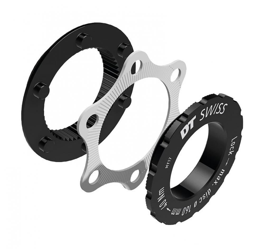 DT Swiss Laufrad DT SWISS Adapter Is (6-Loch) Road Schnellspanner Steckachse9 Steckachs