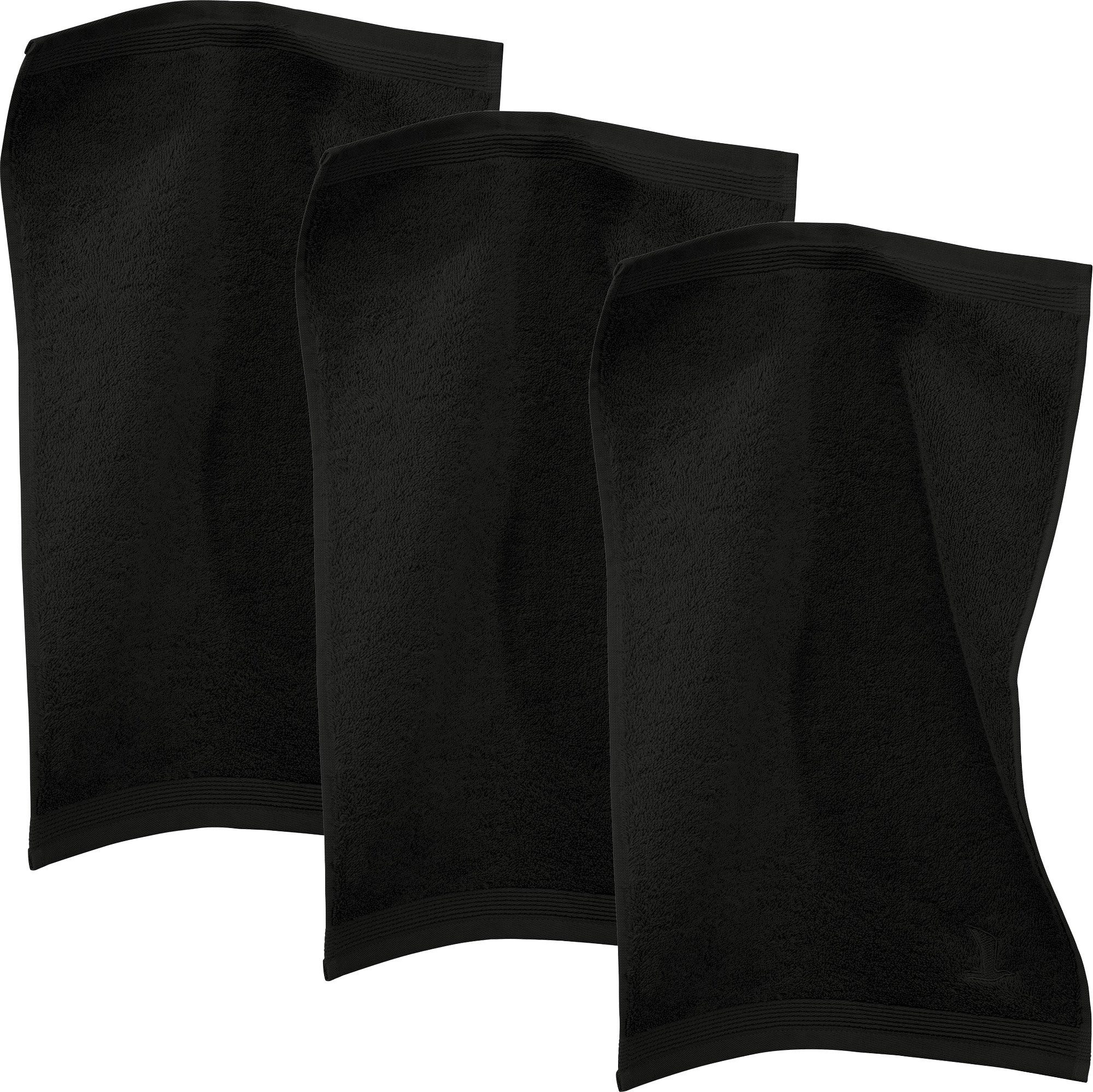 Möve Gästehandtuch Gästetuch "Superwuschel" 3er-Pack, Frottier, günstig online kaufen