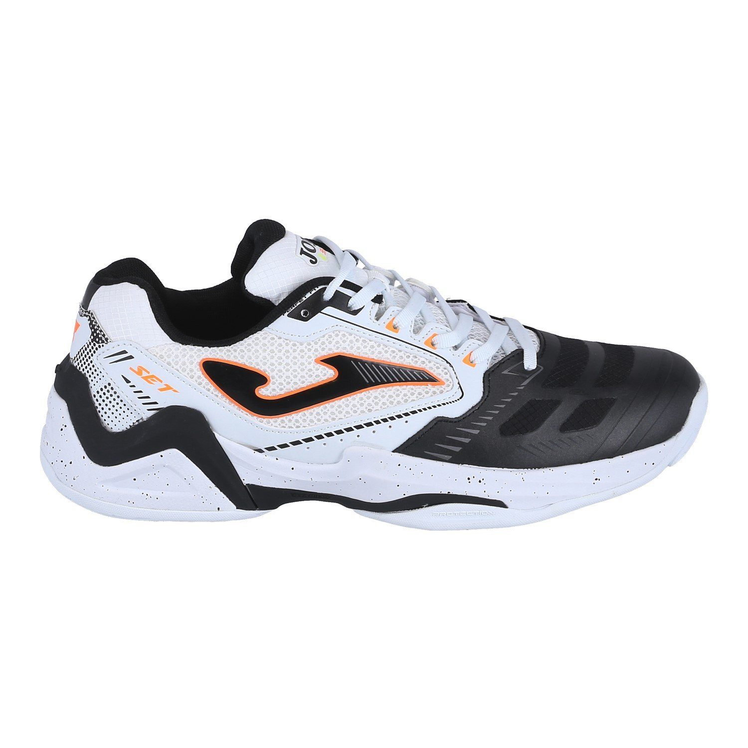 Joma Set 2432 Allcourt/Stabilität weiss/schwarz Herren Tennisschuh