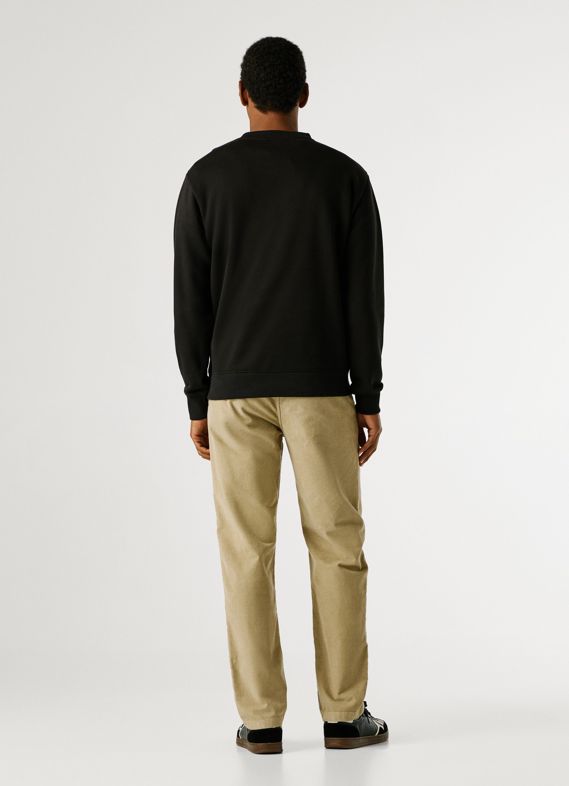Pepe Jeans Sweatshirt GRIFFIN CREW mit Rundhals, Rippbündchen