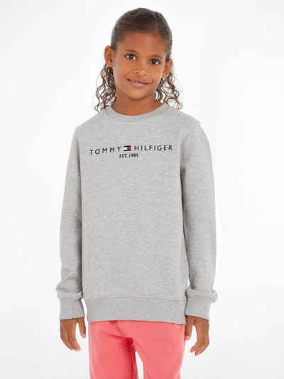 Tommy Hilfiger Sweatshirt ESSENTIAL SWEATSHIRT mit Tommy Hilfger Logo-Schriftzug
