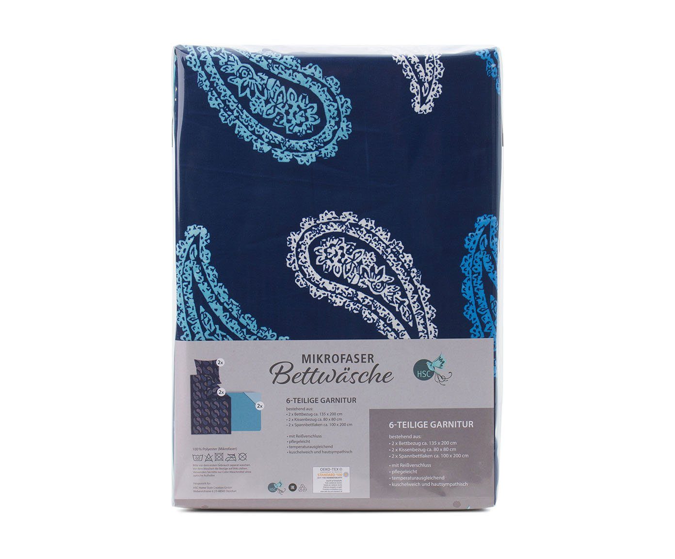 HSC Home-Style-Creation GmbH Bettwäsche Mikrofaser, 100% günstig online kaufen